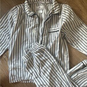 Petite Plum Boys Navy Striped Pajamas Size 4T